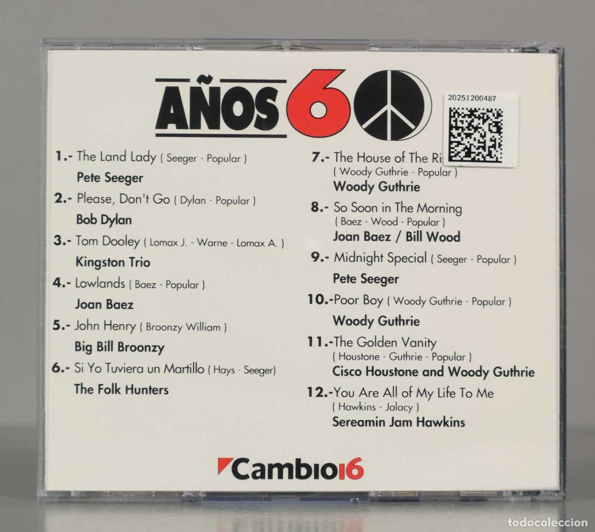 CDs de m&uacute;sica: CD. Various - Folk. A&Ntilde;OS 60. - Foto 2