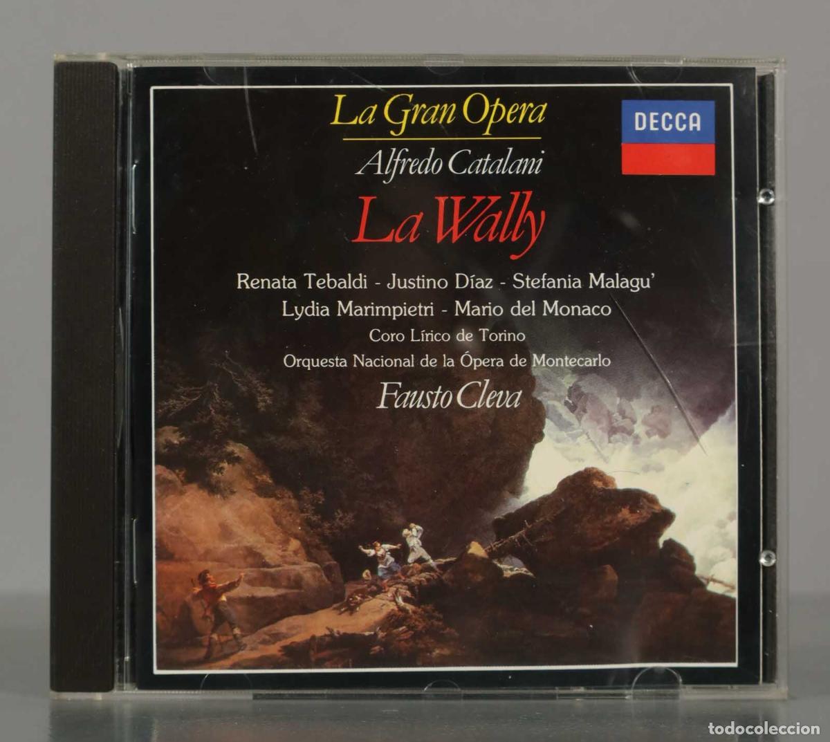 CD de M&uacute;sica: CD. La Gran Opera ALFREDO CATALANI - La Wally. Fausto Cleva.