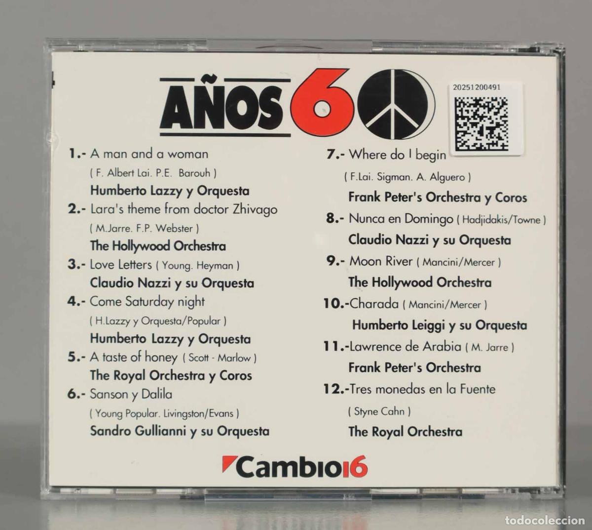 CDs de m&uacute;sica: CD. Various - De Cine. - Foto 2