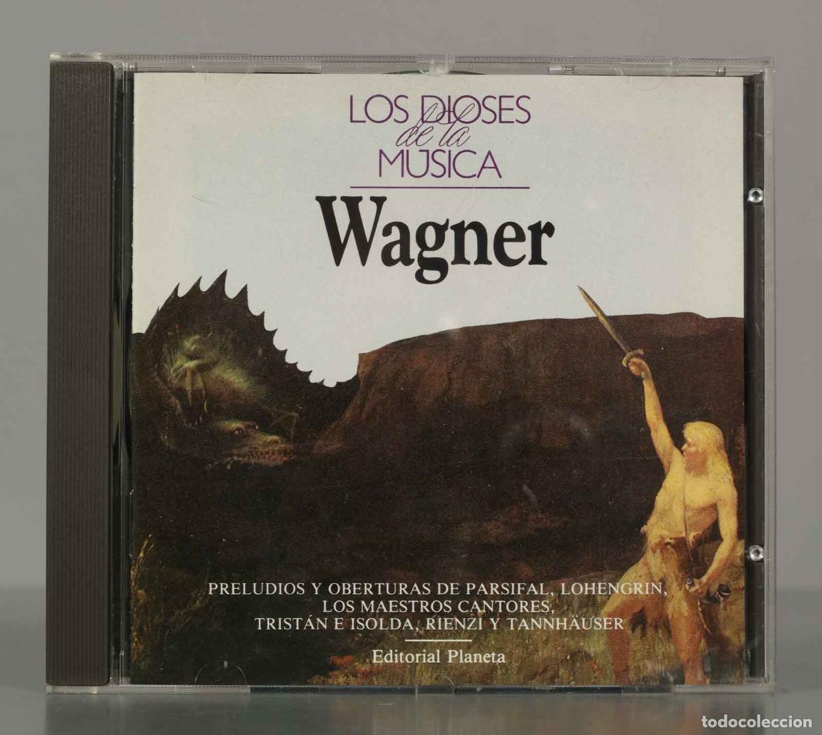 CD de M&uacute;sica: CD. WAGNER - PARSIFAL, LOHENGRIN, TRIST&Aacute;N E ISOLDA. RIENZI. PRELUDIOS OBERTURAS.