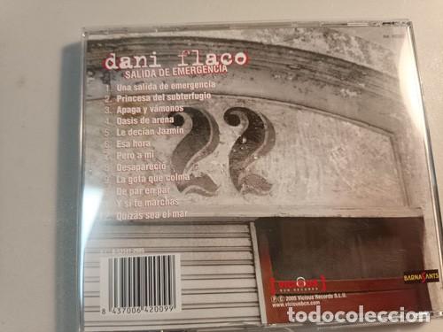 CDs de m&uacute;sica: CD DANI FLACO - SALIDA DE EMERGENCIA - Foto 2