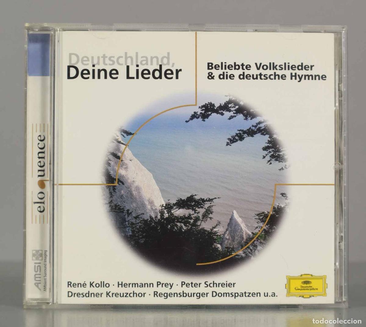 CDs de Musique: CD. Deutschland, Deine Lieder- Beliebte Volkslieder and die deutsche Hymne