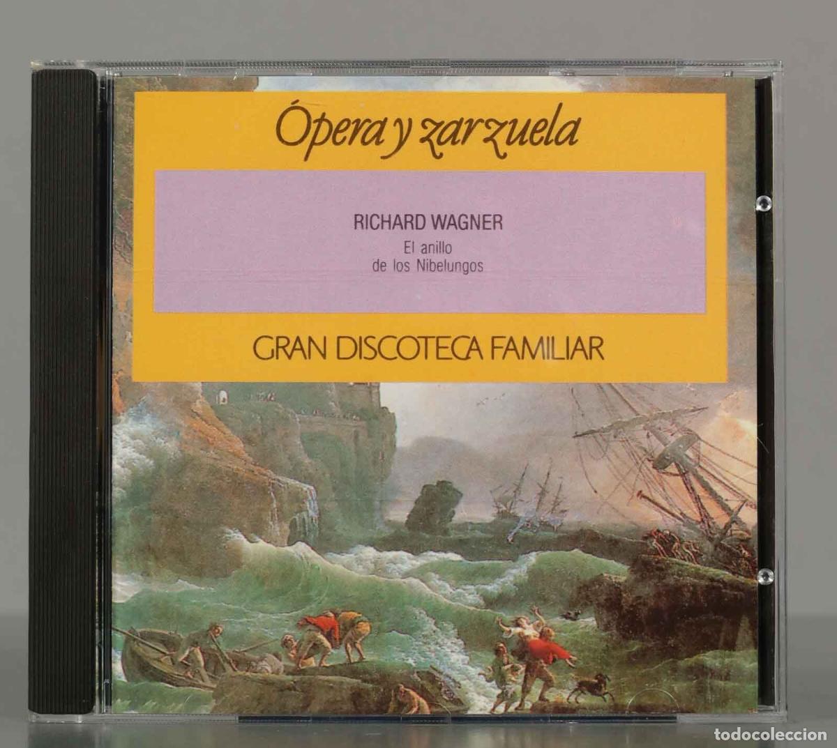 CDs de Musique: CD. Opera y zarzuela - RICHARD WAGNER. El anillo de los Nibelungos. GRAN DISCOTECA FAMILIAR