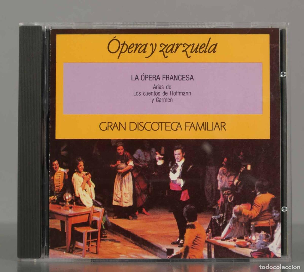 CDs de Musique: CD. CRAN DISCOTECA FAMILIAR - Opera y zarzuela. LA &Oacute;PERA FRANCESA