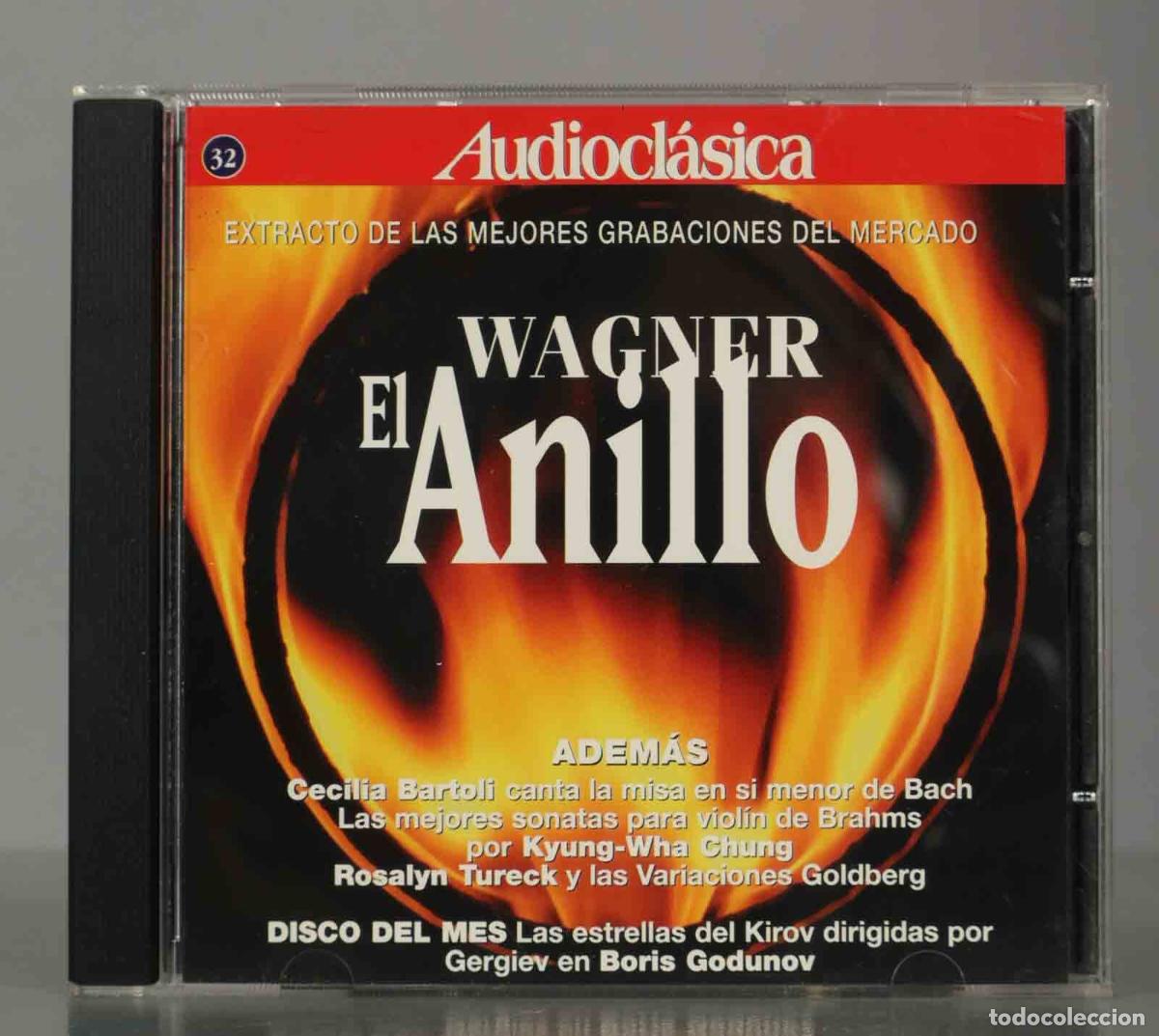 CDs de Musique: CD. Audioclasica 32 - EXTRACTO DE LAS MEJORES GRABACIONES DEL MERCADO. WAGNER. EL ANILLO
