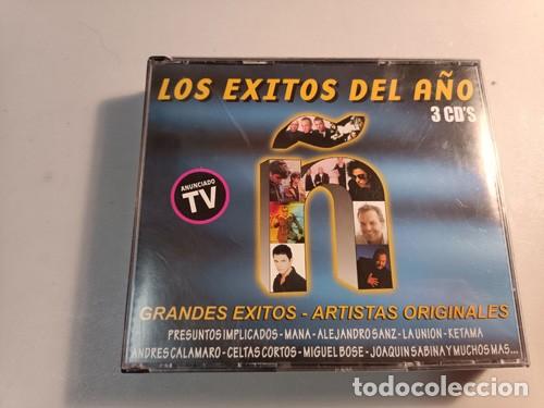 CDs de m&uacute;sica: CD &Ntilde; - LOS EXITOS DEL A&Ntilde;O 1999 (3 CDS) - Foto 1