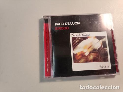 CDs de m&uacute;sica: CD PACO DE LUC&Iacute;A - SIROCO - Foto 1