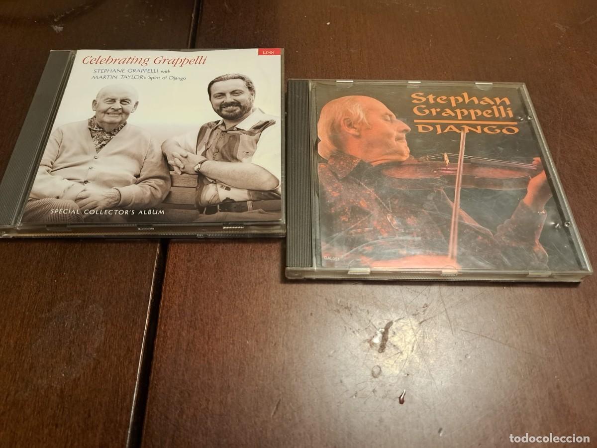 CDs de m&uacute;sica: STEPHAN GRAPPELLI - 2 CD - CELEBRATING GRAPELLI - DJANGO - MARTIN TAYLOR - Foto 1
