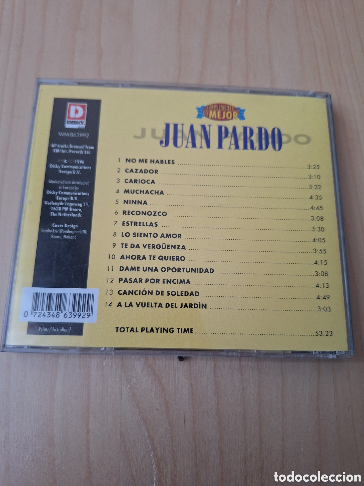CDs de m&uacute;sica: SCD110 simplemente lo mejor pardo CD MUSICA - Foto 2