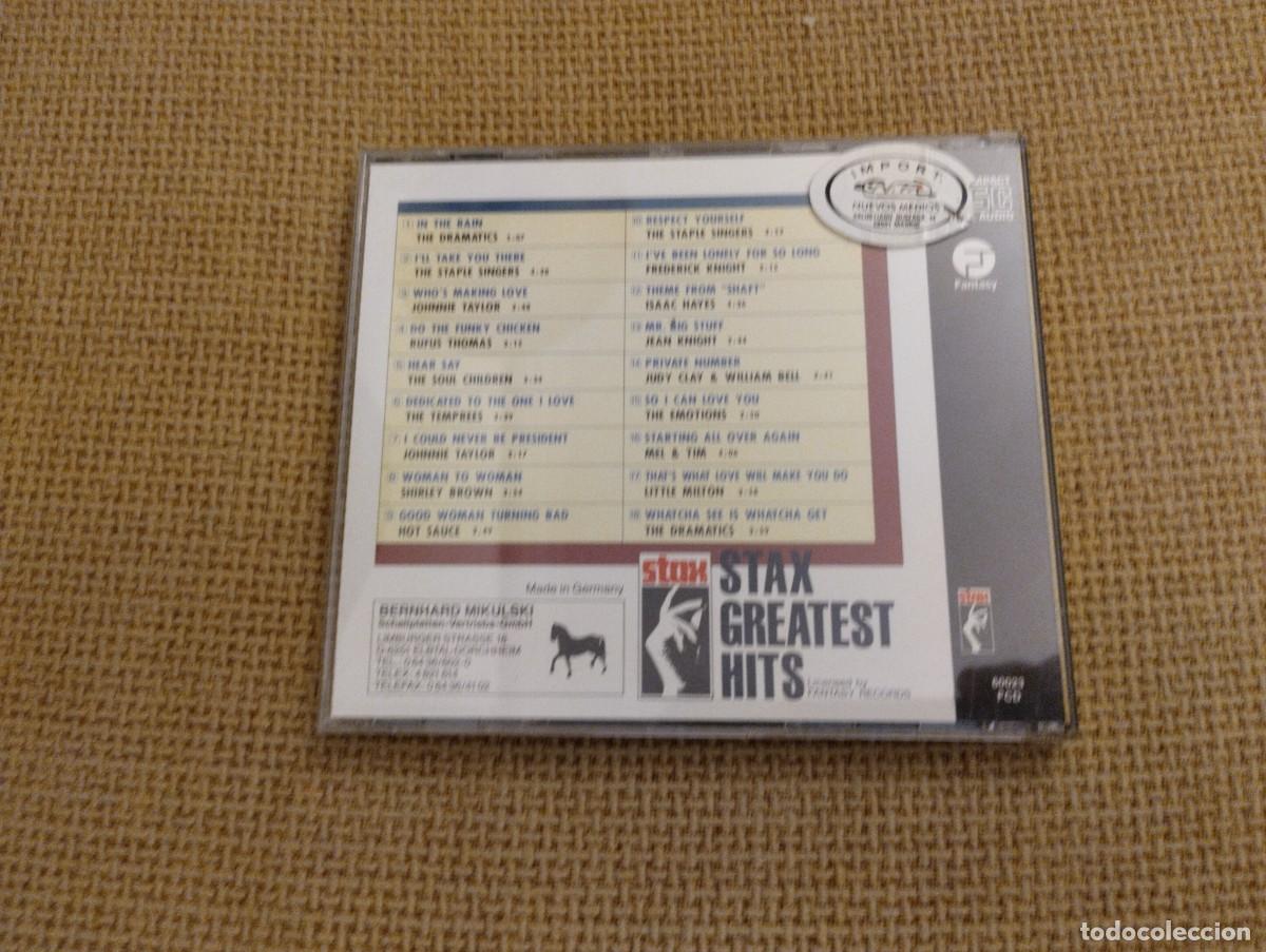 CDs de m&uacute;sica: Cd STAX GREATEST HITS - Foto 3
