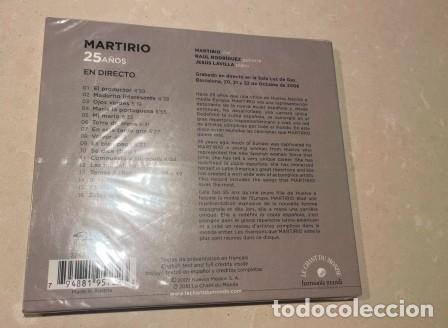 CDs de m&uacute;sica: MARTIRIO 25 A&Ntilde;OS - EN DIRECTO - Foto 2