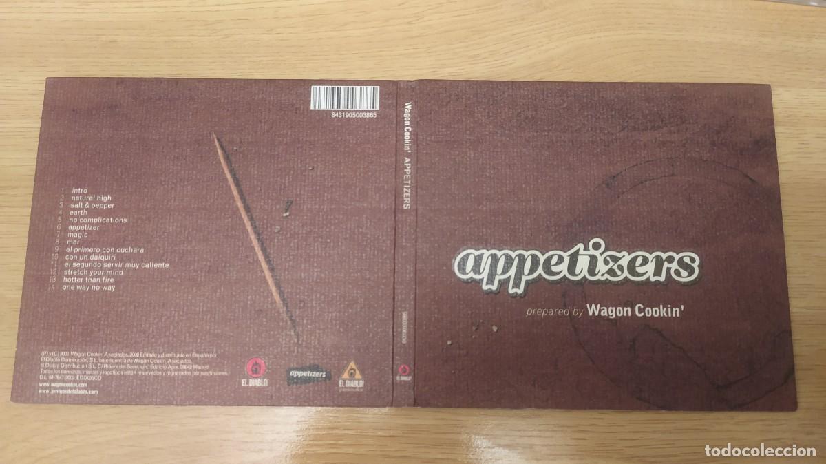 CDs de m&uacute;sica: CD Wagon Cookin&acute;: Appetizers: A&ntilde;o 2002 - Foto 1