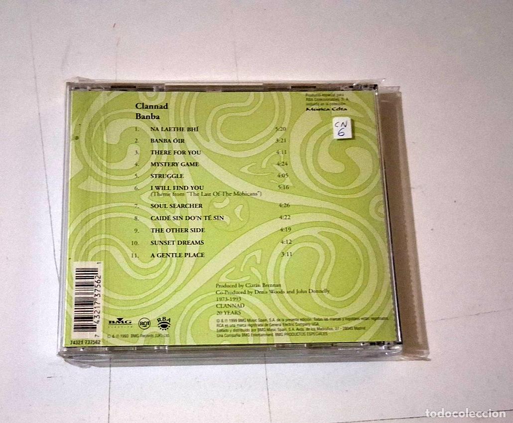 CDs de m&uacute;sica: CLANNAD &rdquo;BANBA&rdquo; CD 11 TRACKS COMO NUEVO - Foto 2