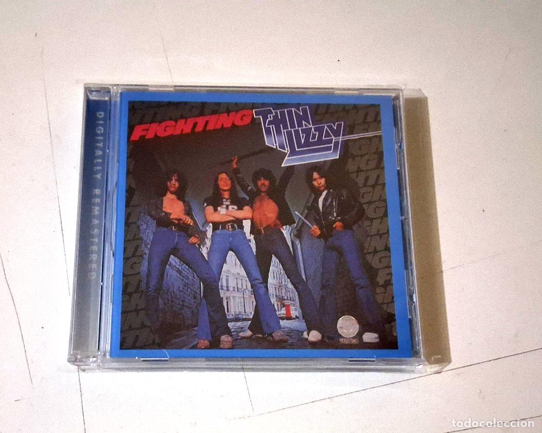 CDs de m&uacute;sica: THIN LIZZY &rdquo;FIGHTING&rdquo; CD 10 TRACKS COMO NUEVO REMASTERED - Foto 1