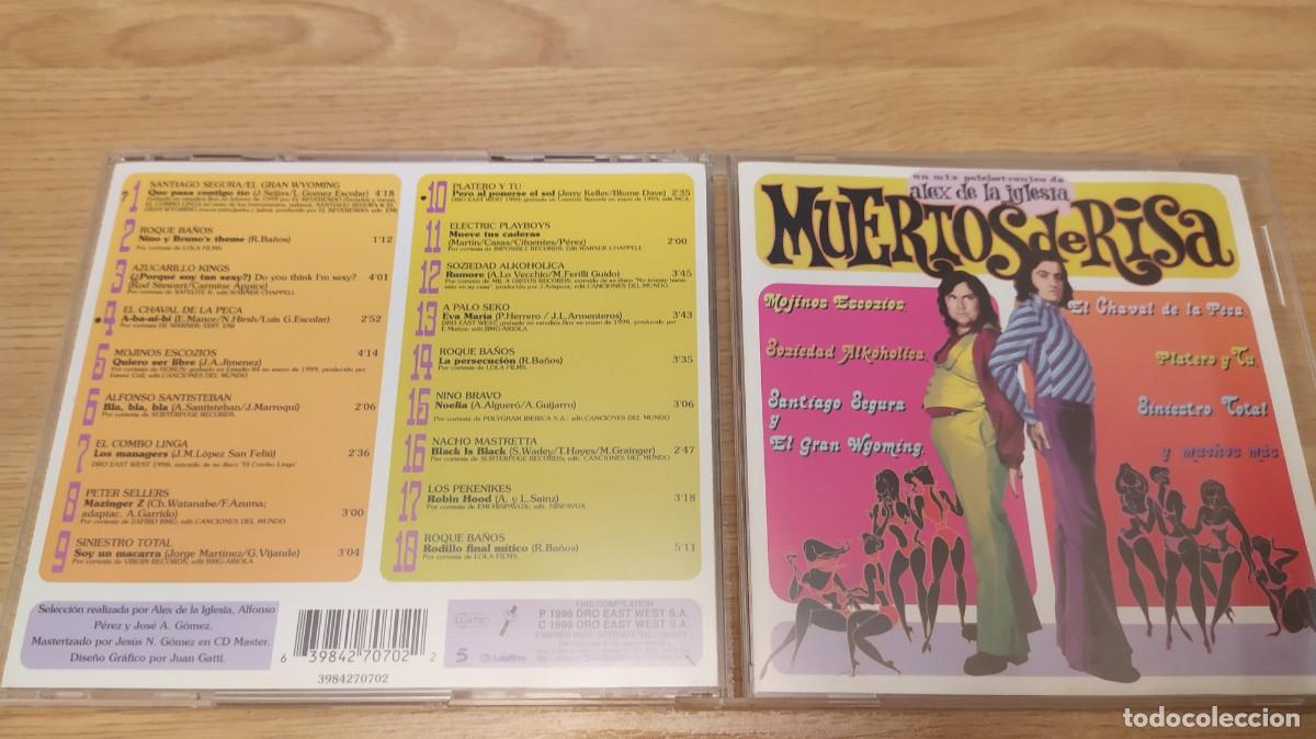 CDs de m&uacute;sica: CD Muertos de risa (banda sonora) - Foto 1
