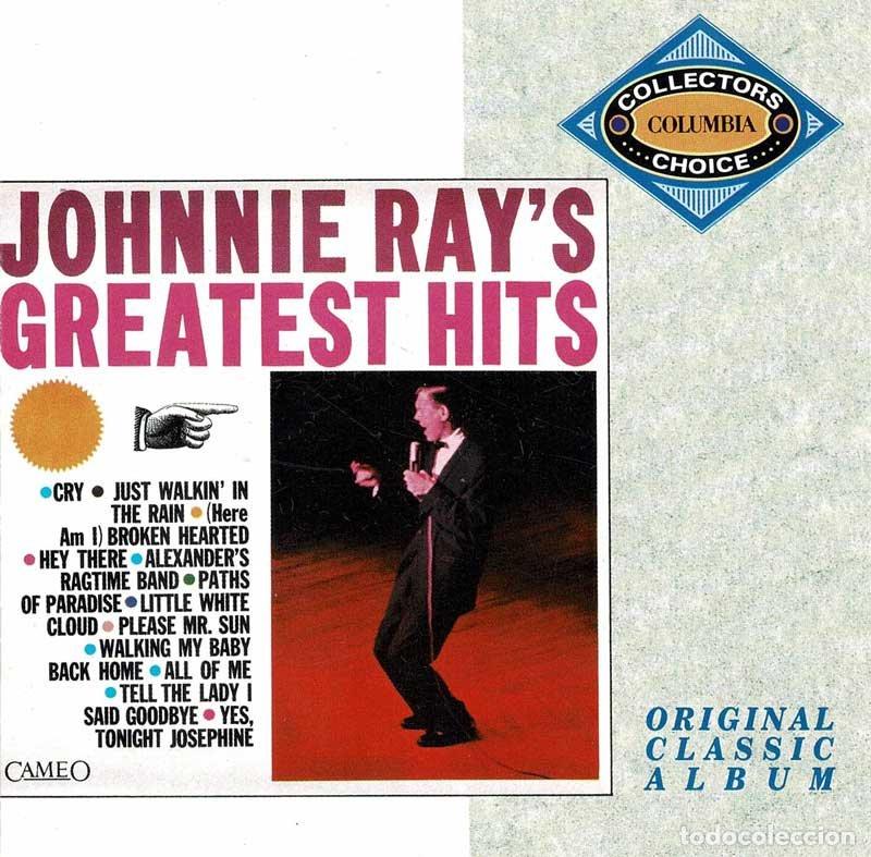 CDs de m&uacute;sica: Johnnie Ray - Johnnie Rays Greatest Hits. CD - Foto 1