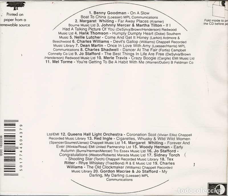 CDs de m&uacute;sica: 20 Original Recordings - 1948. CD - Foto 2