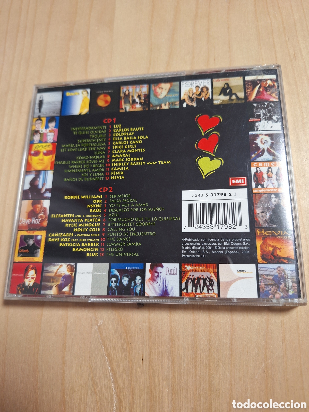 CDs de m&uacute;sica: SCD134 baladas 2001 CD MUSICA - Foto 2