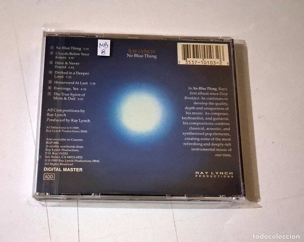 CDs de m&uacute;sica: RAY LYNCH &rdquo;NO BLUE THING&rdquo; CD 7 TRACKS - Foto 2