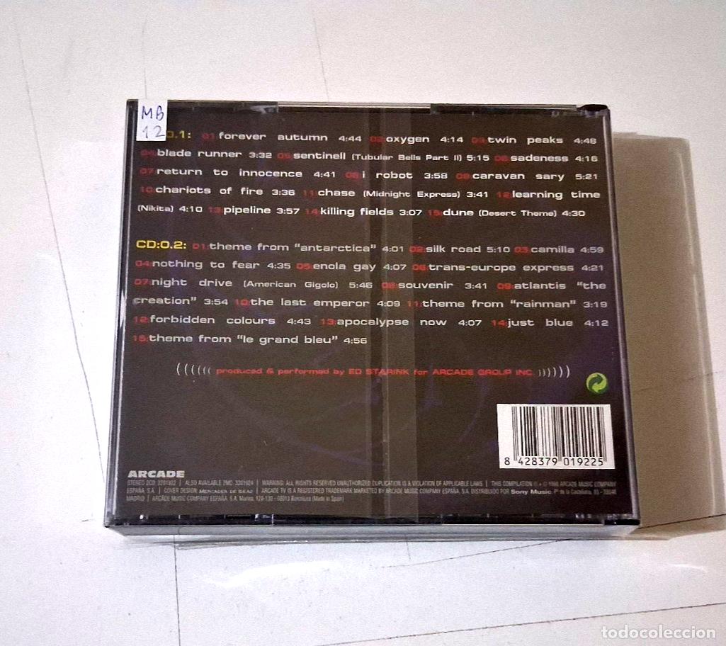 CDs de m&uacute;sica: CD &rdquo;SYNTHESIZER 2000&rdquo; 2CD 30 TRACKS THE ESSENTIAL COLLECTION - Foto 2