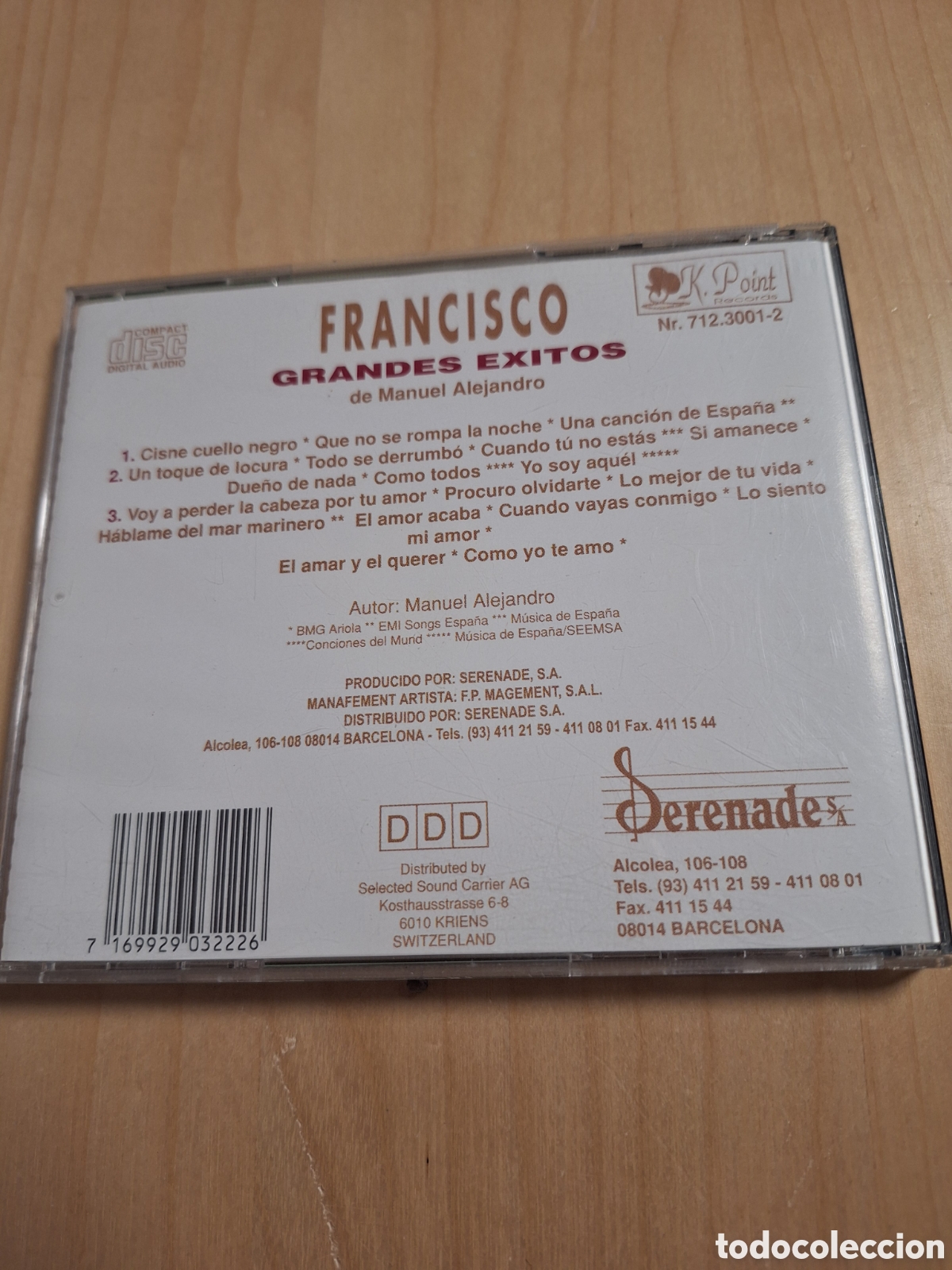 CDs de m&uacute;sica: SCD130 francisco grandes exitos CD MUSICA - Foto 2