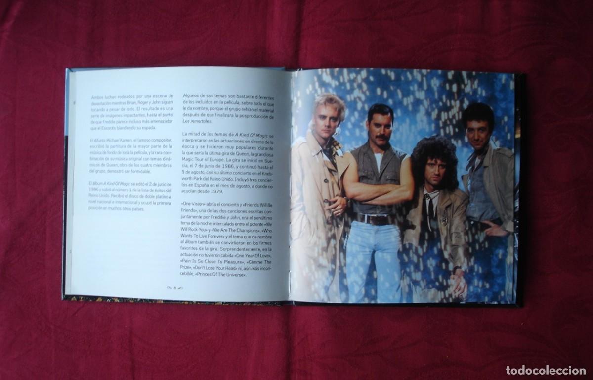 CDs de m&uacute;sica: Queen. A kind of magic. Libro+CD. - Foto 2