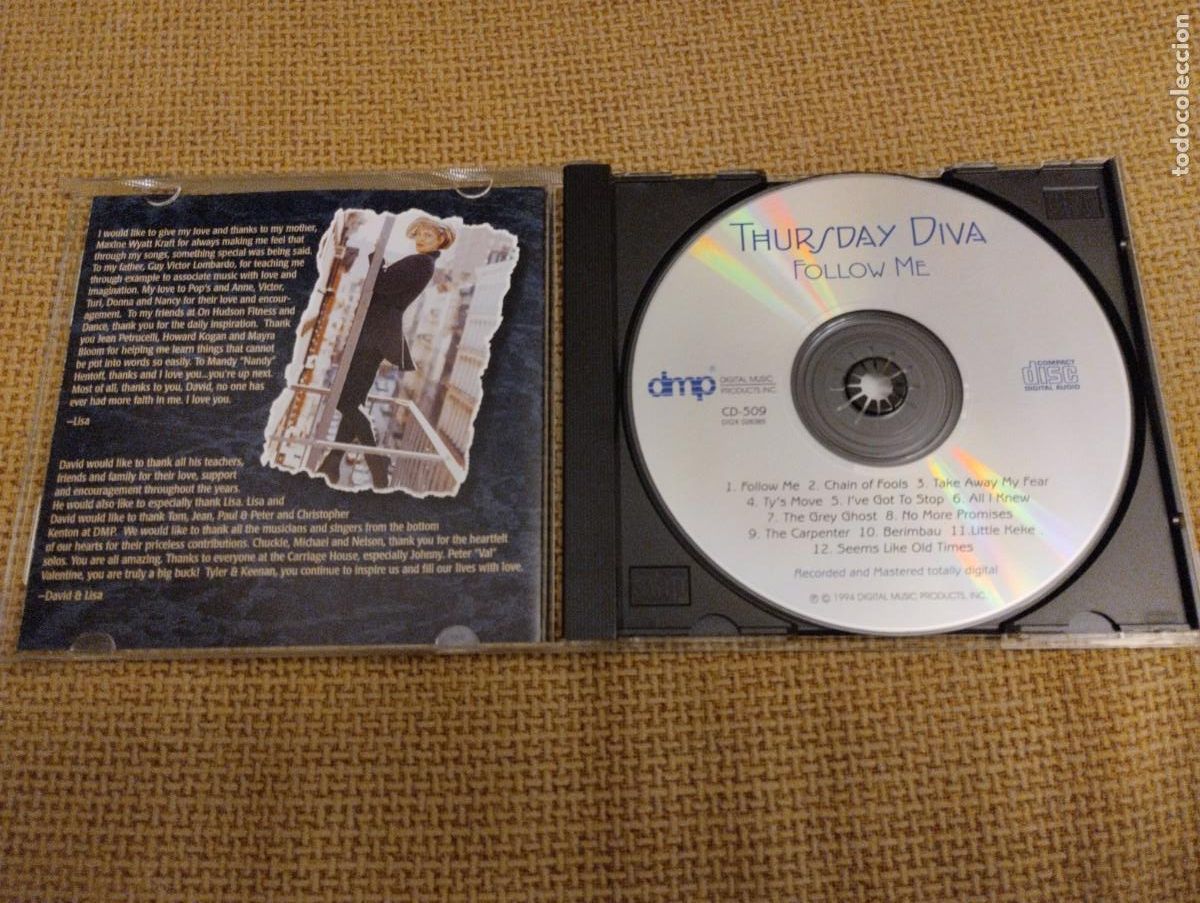CDs de m&uacute;sica: Cd Thursday Diva Follow me - Foto 2