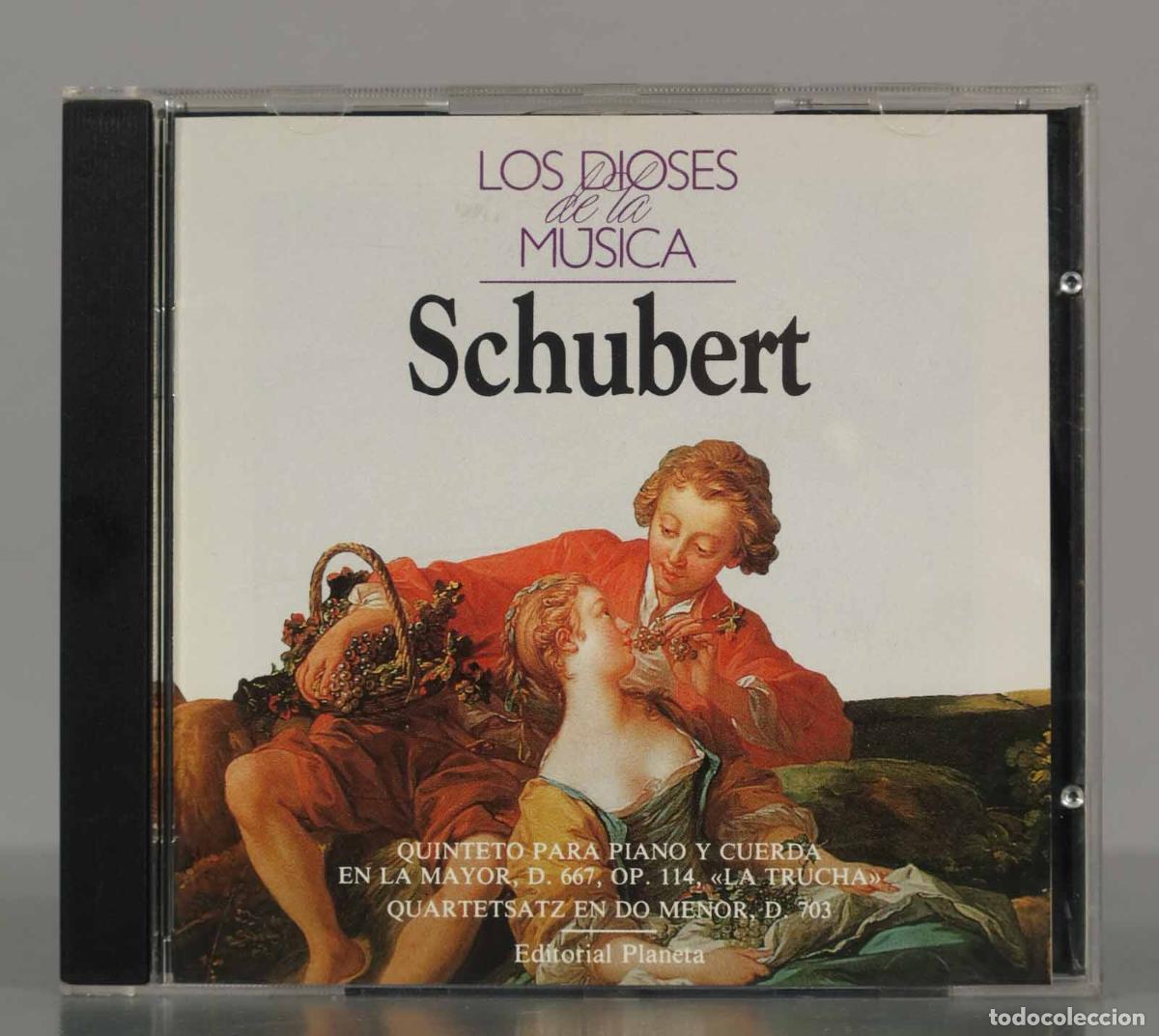 CDs de Musique: CD. LOS DIOSES DE LA MUSICA - SCHUBERT D. 667, OP. 114, &laquo;LA TRUCHA&raquo; PASCAL