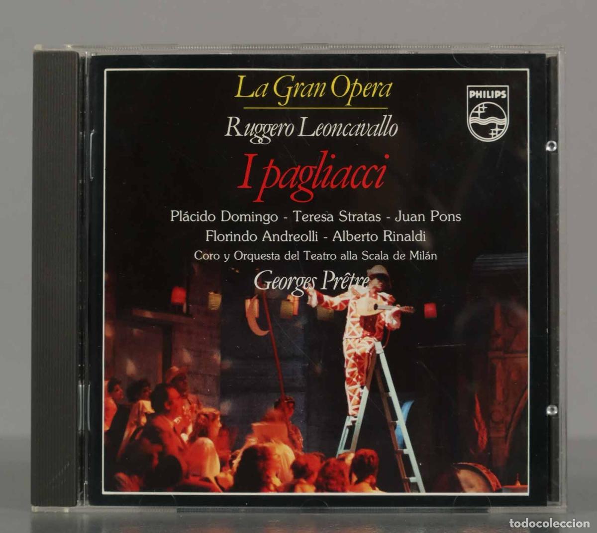 CDs de Musique: CD. LA GRAN OPERA. RUGGERO LEONCAVALLO - IPAGLIACCI PETRE