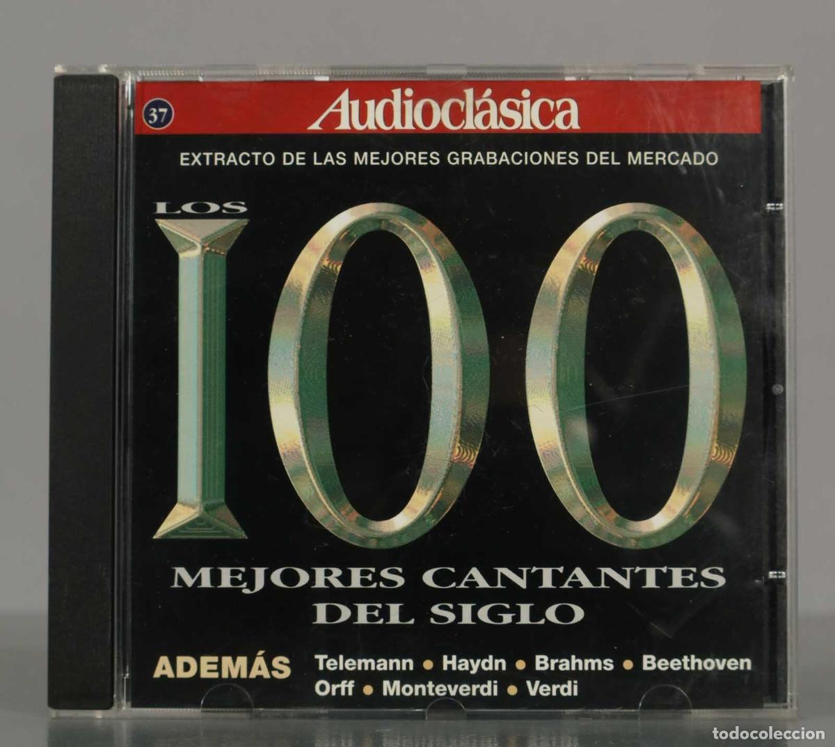 CDs de Musique: CD. Audiocl&aacute;sica 37. EXTRACTO DE LAS MEJORES GRABACIONES DEL MERCADO. 100 MEJORES CANTANTES
