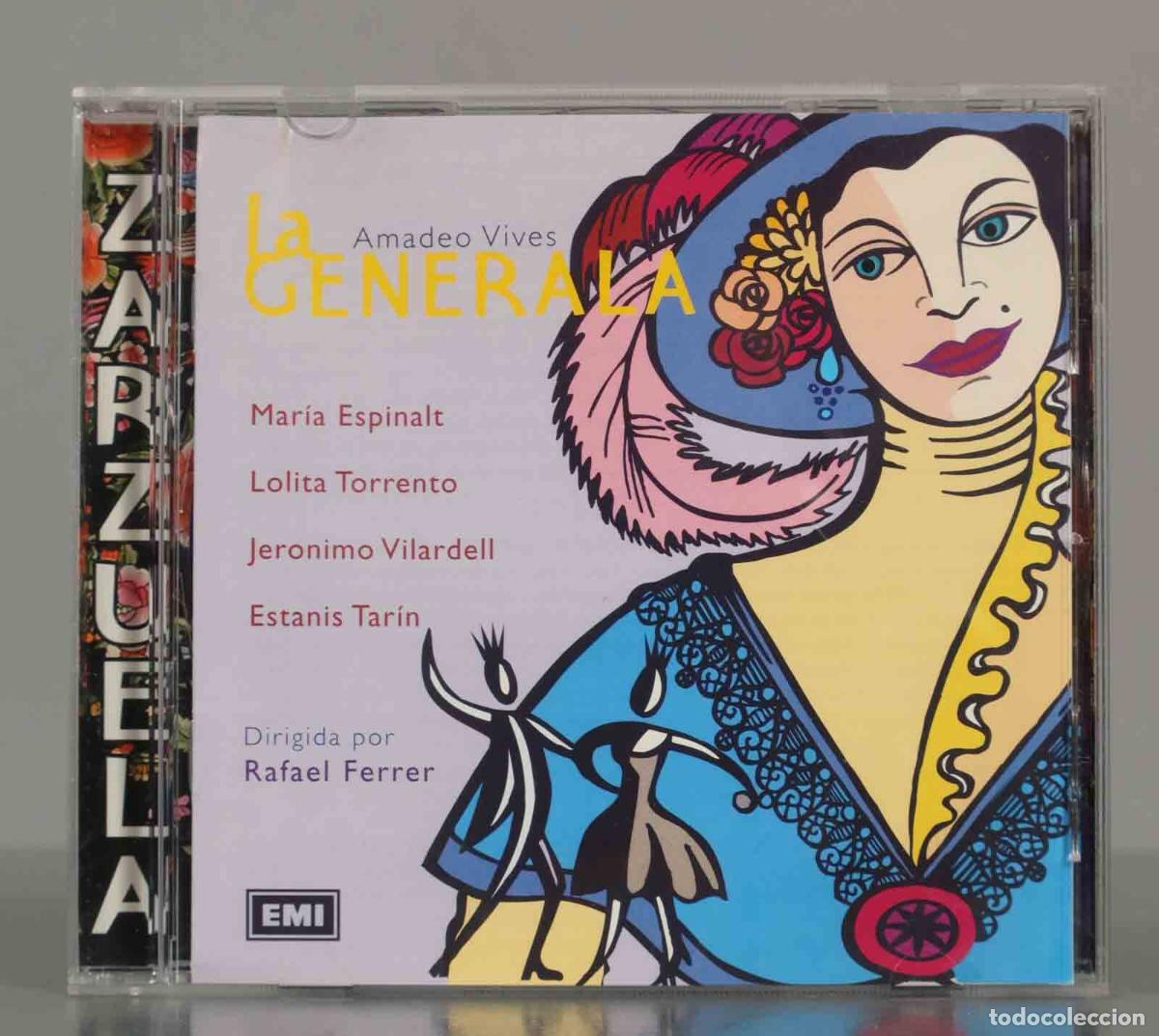 CDs de Musique: CD. Mar&iacute;a Espinalt, Lolita Torrent&oacute;, Jer&oacute;nimo Vilardell, Estanis Tarin &ndash; La Generala