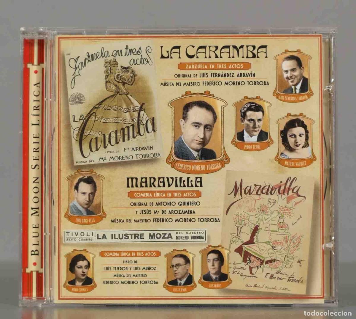CDs de Musique: CD. LA CARAMBA. MARAVILLA. LA ILUSTRE MOZA.