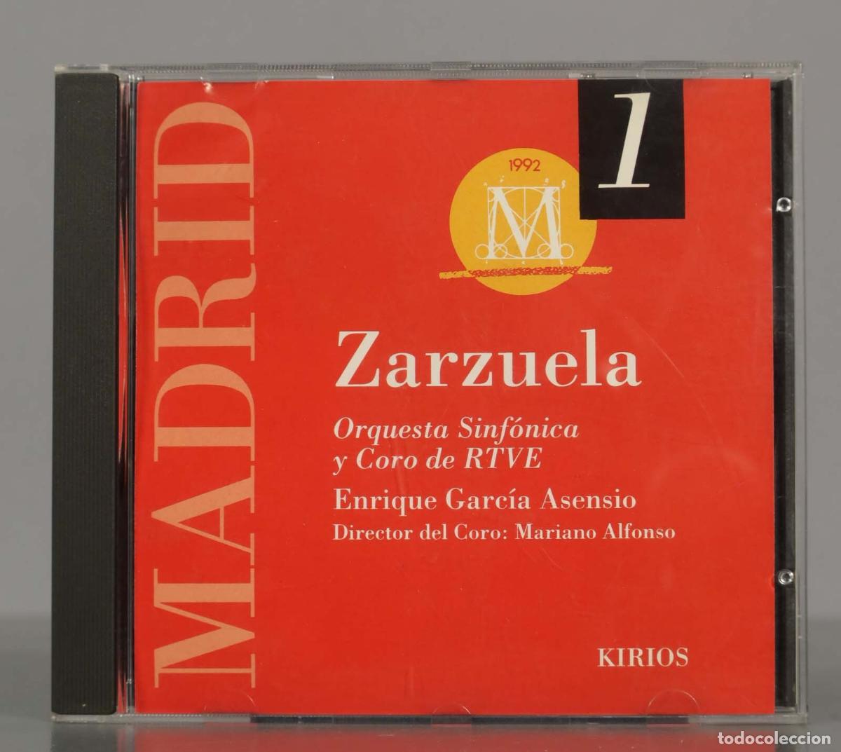 CDs de Musique: CD. ZARZUELA. KIRIOS Orquesta Sinf&oacute;nica y Coro de RTVE. DIRECTOR: ENRIQUE GARCIA ASENSIO