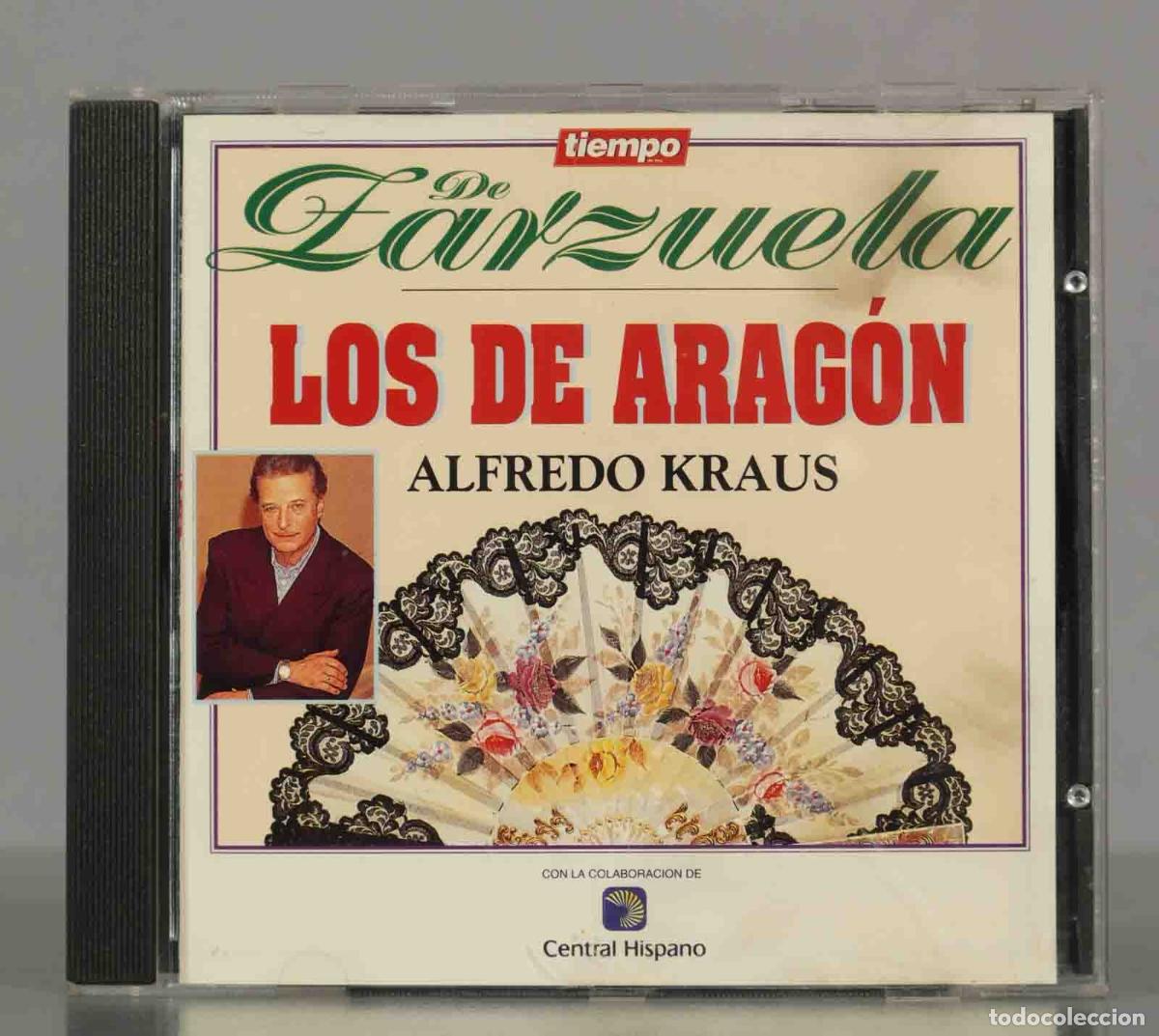 CDs de Musique: CD. TIEMPO DE ZARZUELA - LOS DE ARAGON. ALFREDO KRAUS.