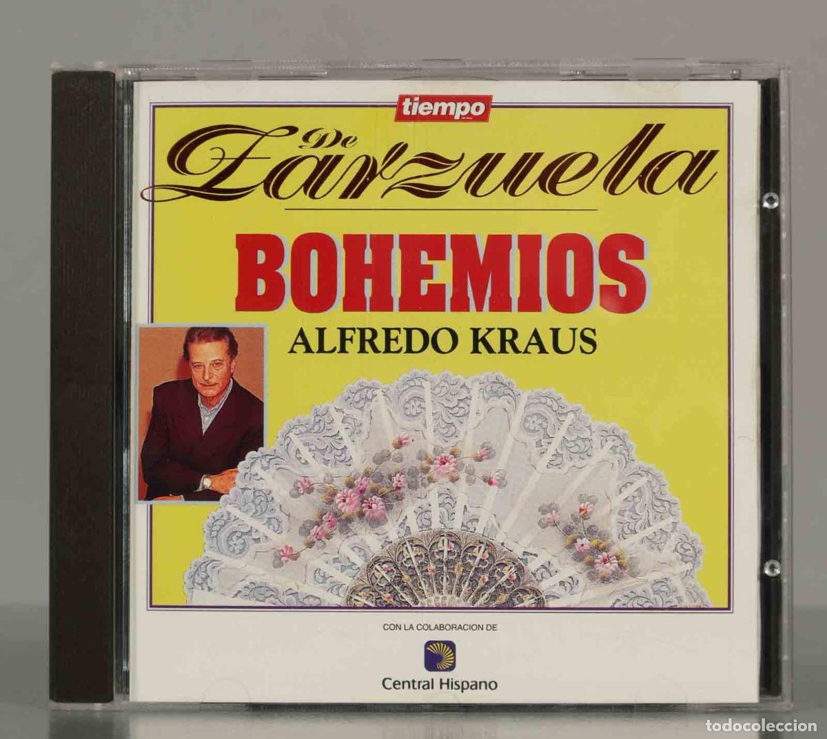 CDs de Musique: CD. TIEMPO DE ZARZUELA - BOHEMIOS. ALFREDO KRAUS