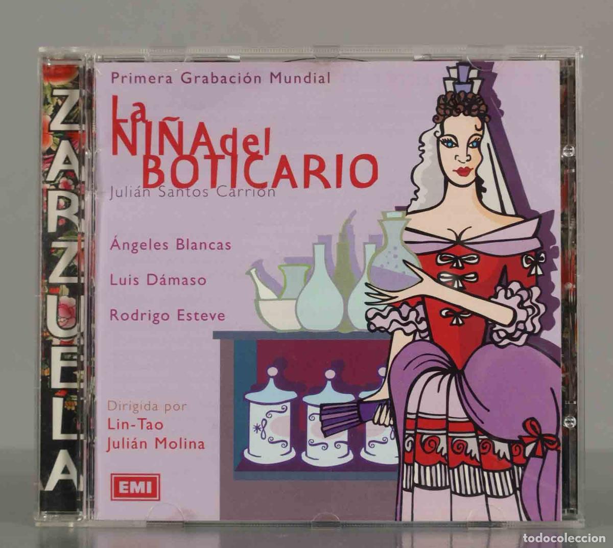 CDs de Musique: CD. Juli&aacute;n Santos Carri&oacute;n &ndash; La Ni&ntilde;a Del Boticario