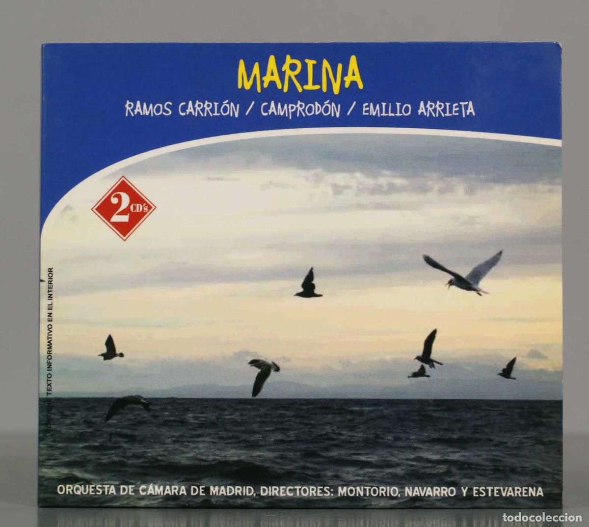CDs de Musique: CD. MARINA - RAMOS CARRION / CAMPRODON / EMILIO ARRIETA. MONTORIO, NAVARRO Y ESTEVARENA