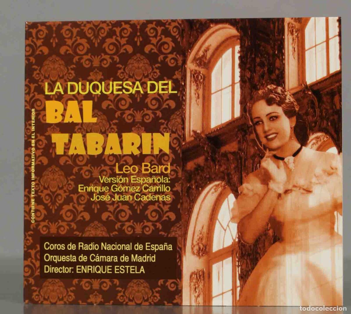 CDs de Musique: CD. Leo Bard, Orquesta De Camara De Madrid Conducted By Enrique Estela &ndash; La Duquesa Del Bal Tabarin