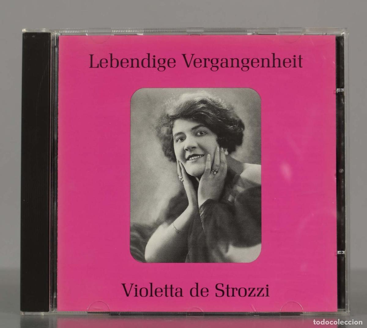 CDs de Musique: CD. Lebendige Vergangenheit - Violetta de Strozzi