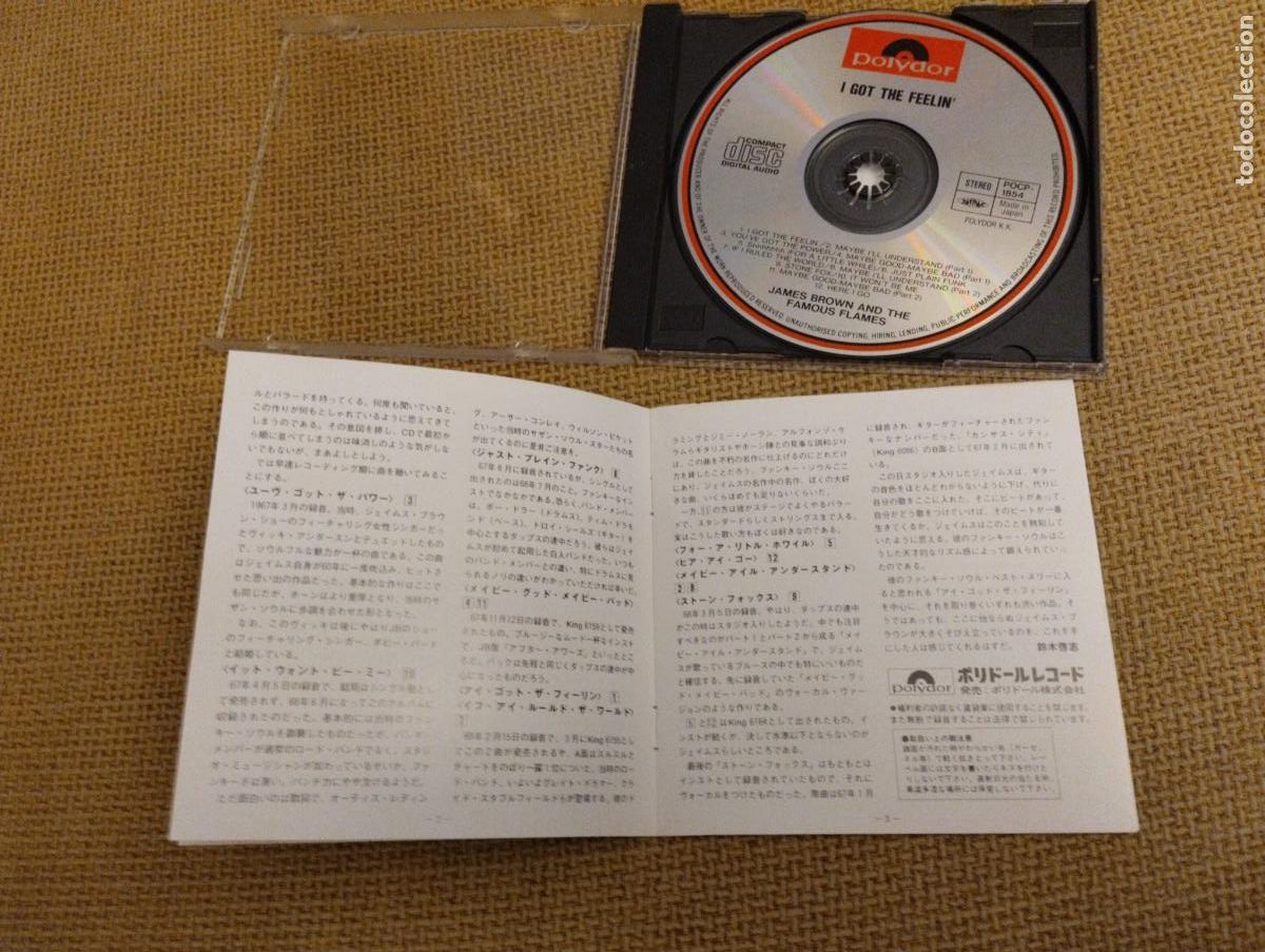 CDs de m&uacute;sica: Cd James Brown I Got The Feelin - Foto 4