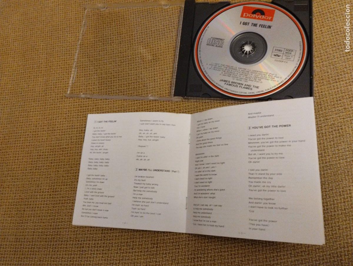CDs de m&uacute;sica: Cd James Brown I Got The Feelin - Foto 5