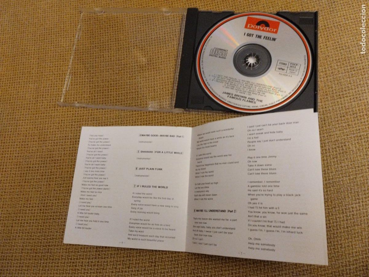 CDs de m&uacute;sica: Cd James Brown I Got The Feelin - Foto 6