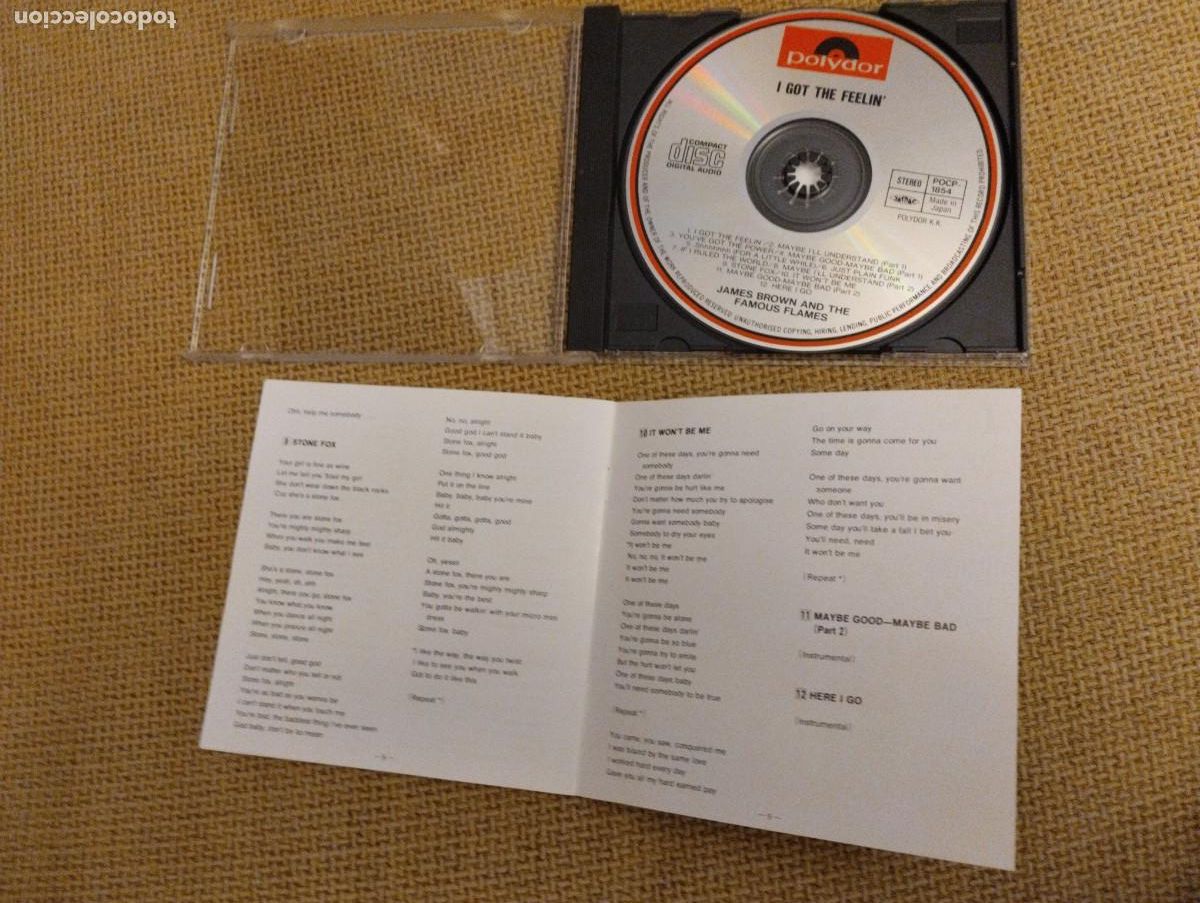 CDs de m&uacute;sica: Cd James Brown I Got The Feelin - Foto 7