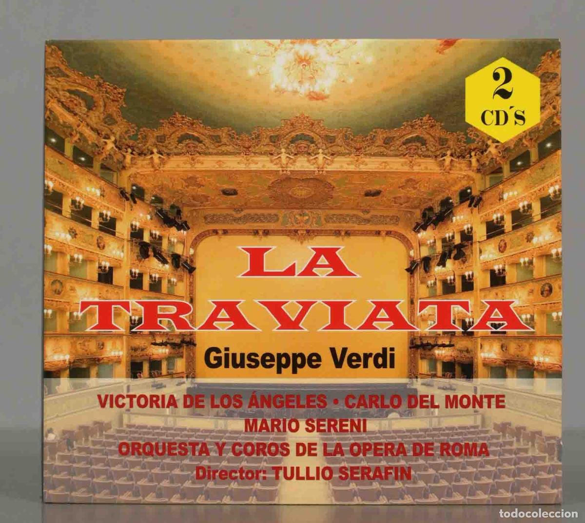 CDs de Musique: CD. LA TRAVIATA - GIUSEPPE VERDI. SERAFIN