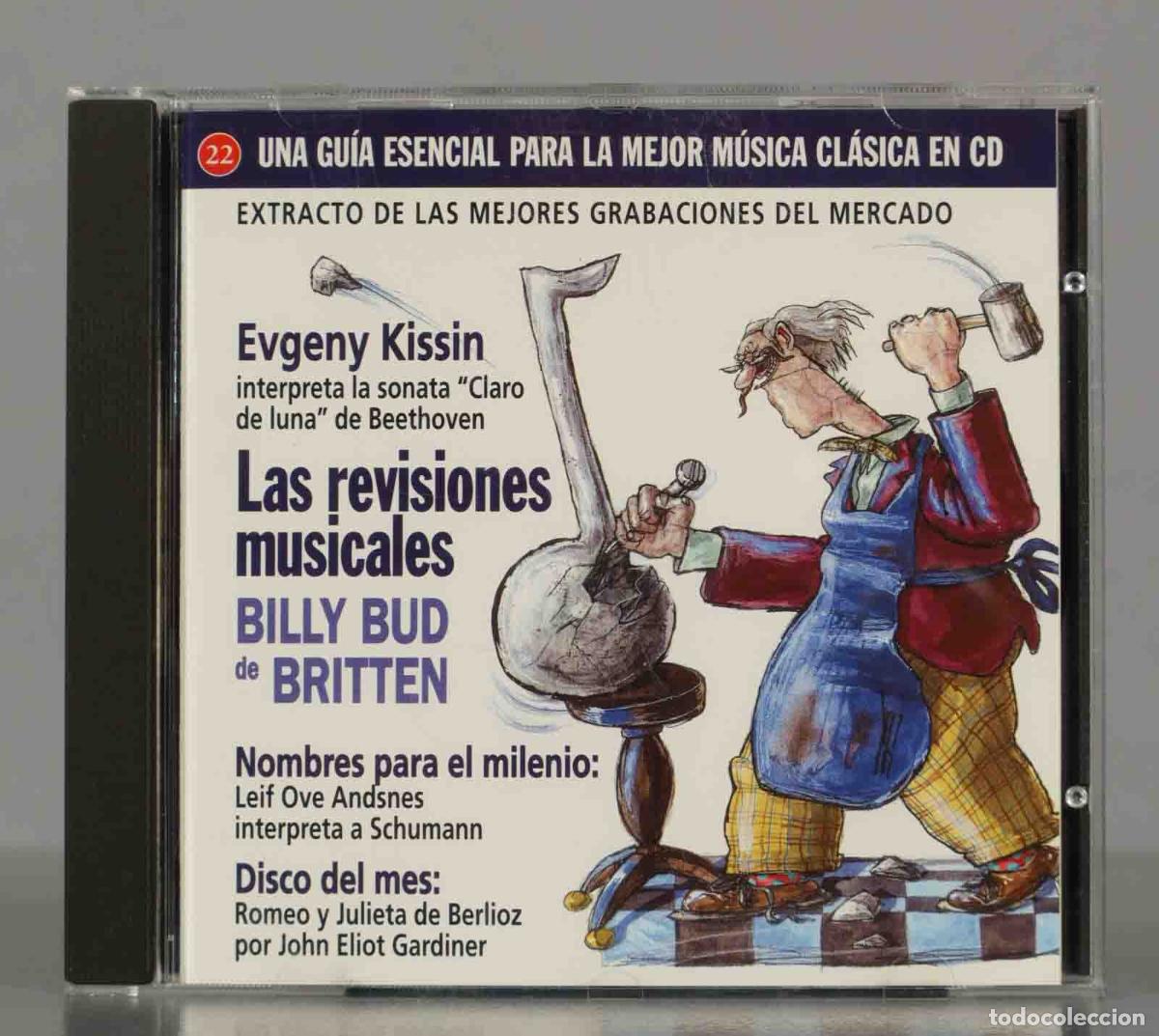 CDs de Musique: CD. LAS REVISIONES MUSICALES. BILLY BUD DE BRITTEN. EVGENY KISSIN. CLARO DE LUNA DE BEETHOVEN