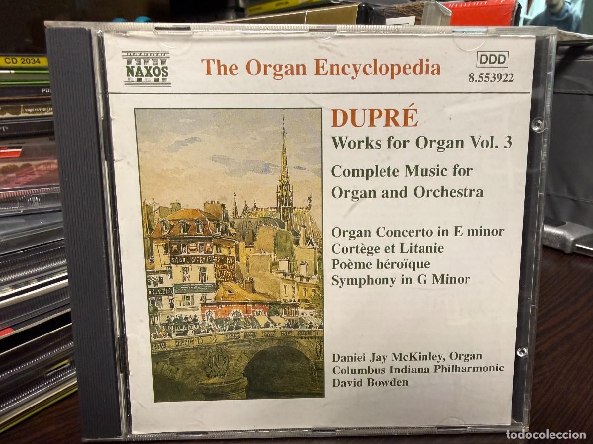 CDs de Musique: Marcel Dupr&eacute; - Daniel Jay McKinley - Works For Organ Vol. 3 (CD)