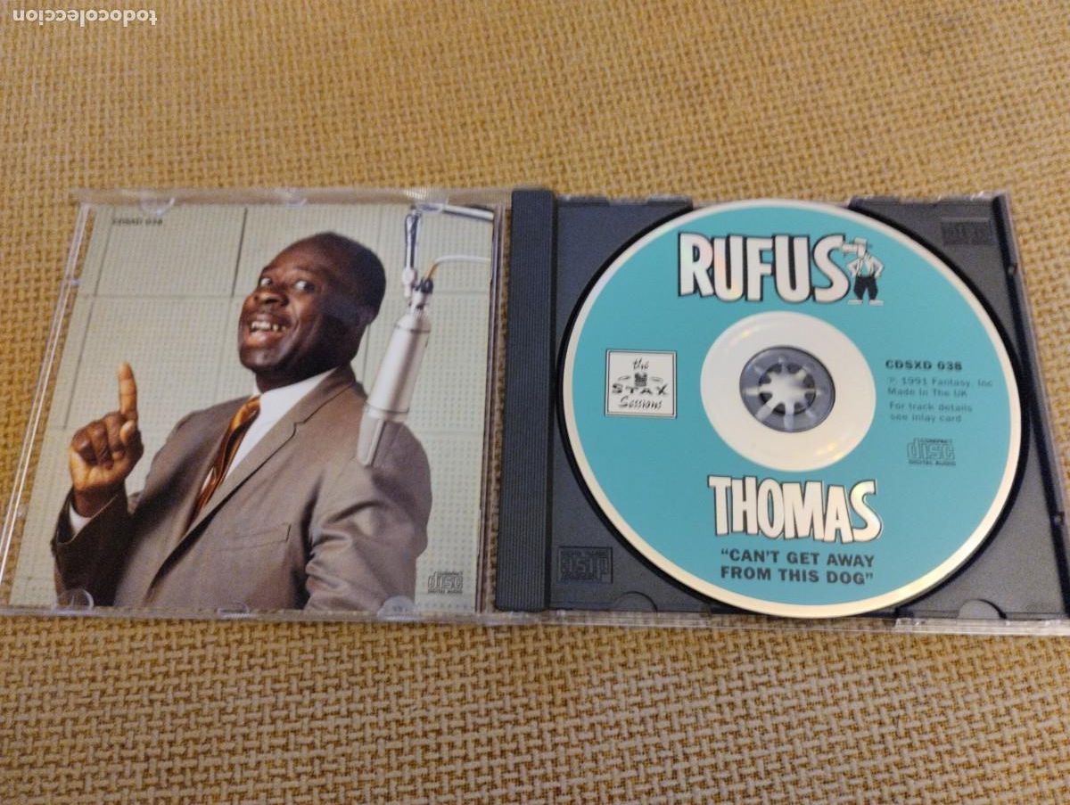 CDs de m&uacute;sica: Cd Rufus Thomas &rdquo; Cant get away from this dog &rdquo; - Foto 2