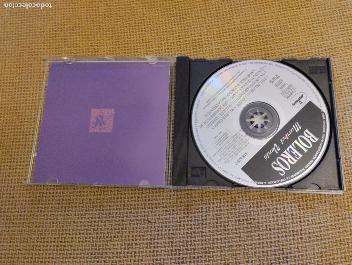 CDs de m&uacute;sica: Cd Boleros Maribel Verd&uacute; - Foto 2