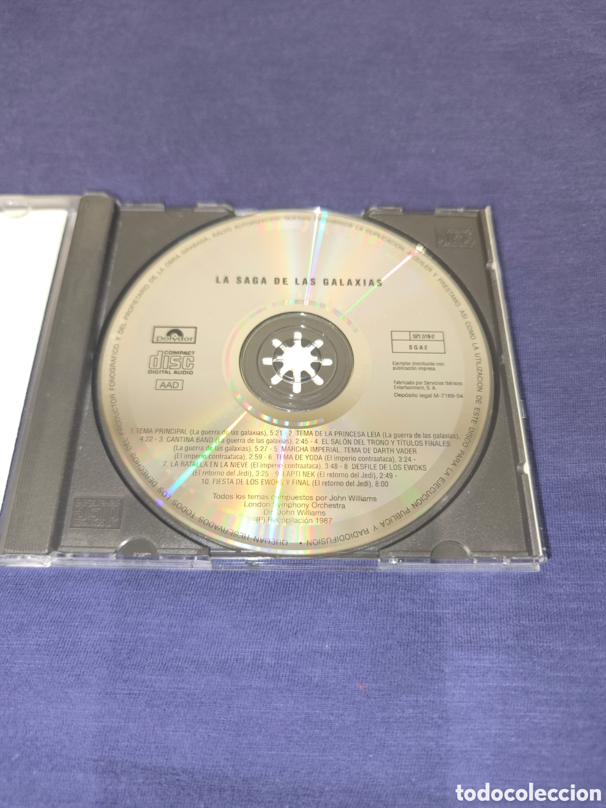 CDs de m&uacute;sica: La saga de las galaxias - Foto 3