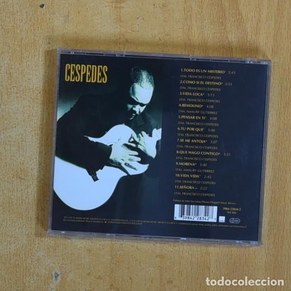CDs de m&uacute;sica: FRANCISCO CESPEDES - VIDA LOCA - CD - Foto 2